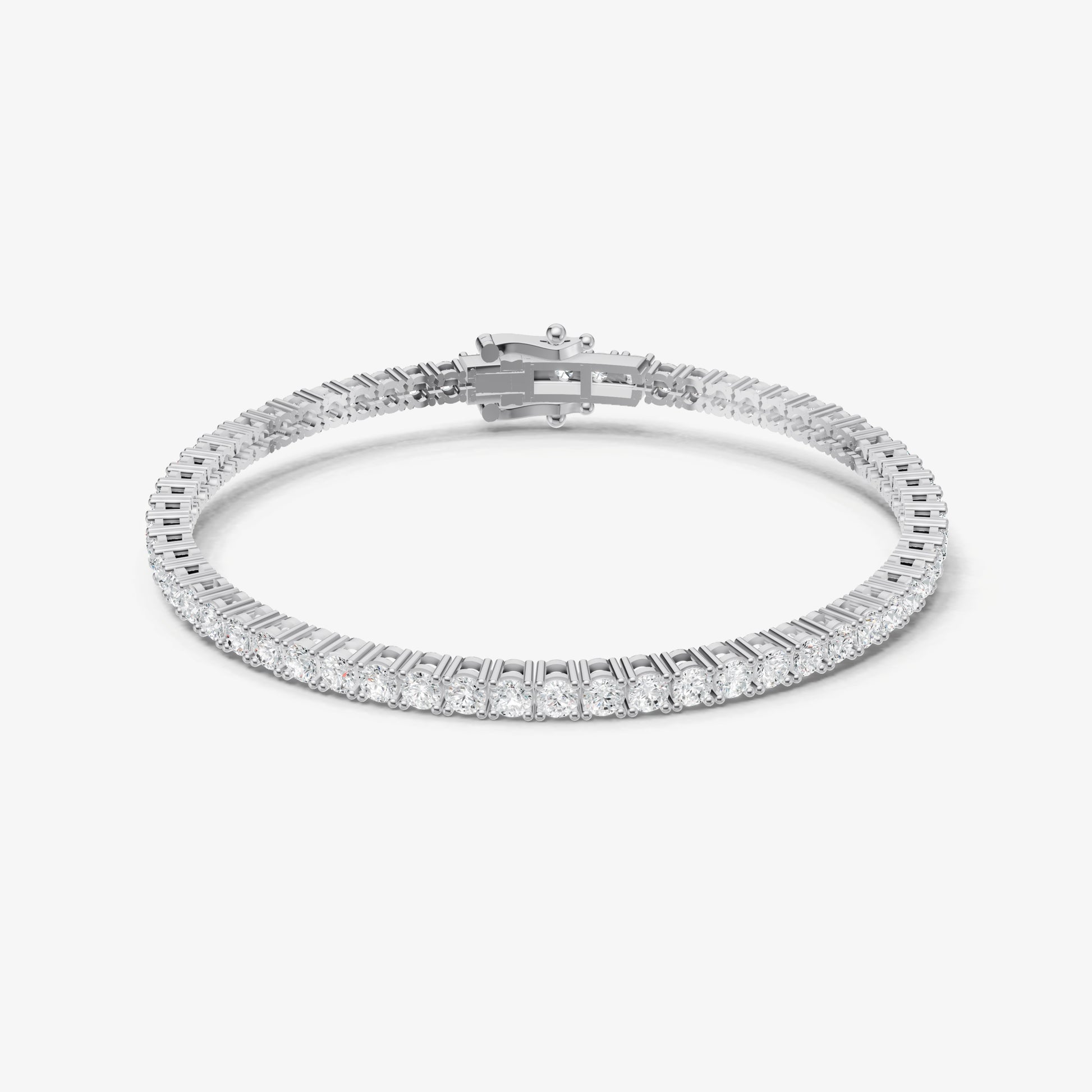 4.00ct Total Diamond Weight Tennis Bracelet
