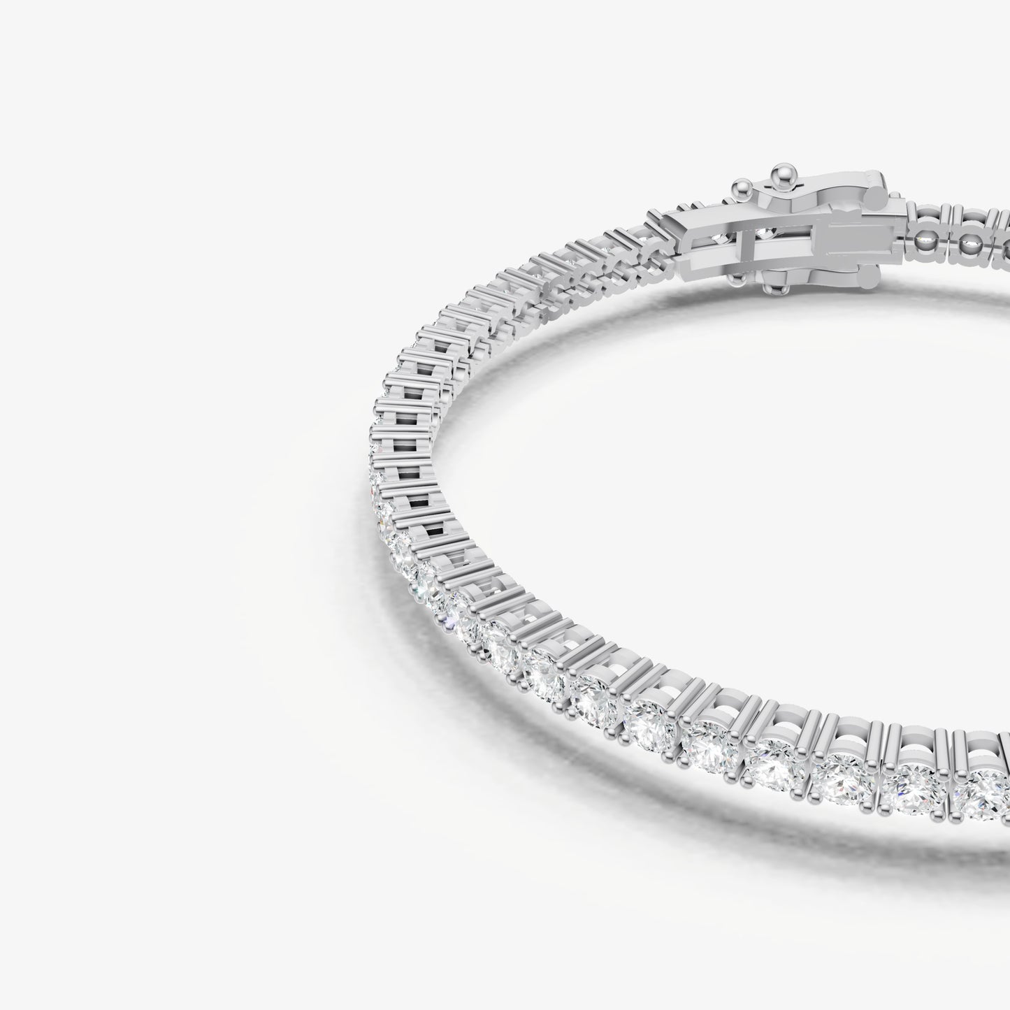 4.00ct Total Diamond Weight Tennis Bracelet