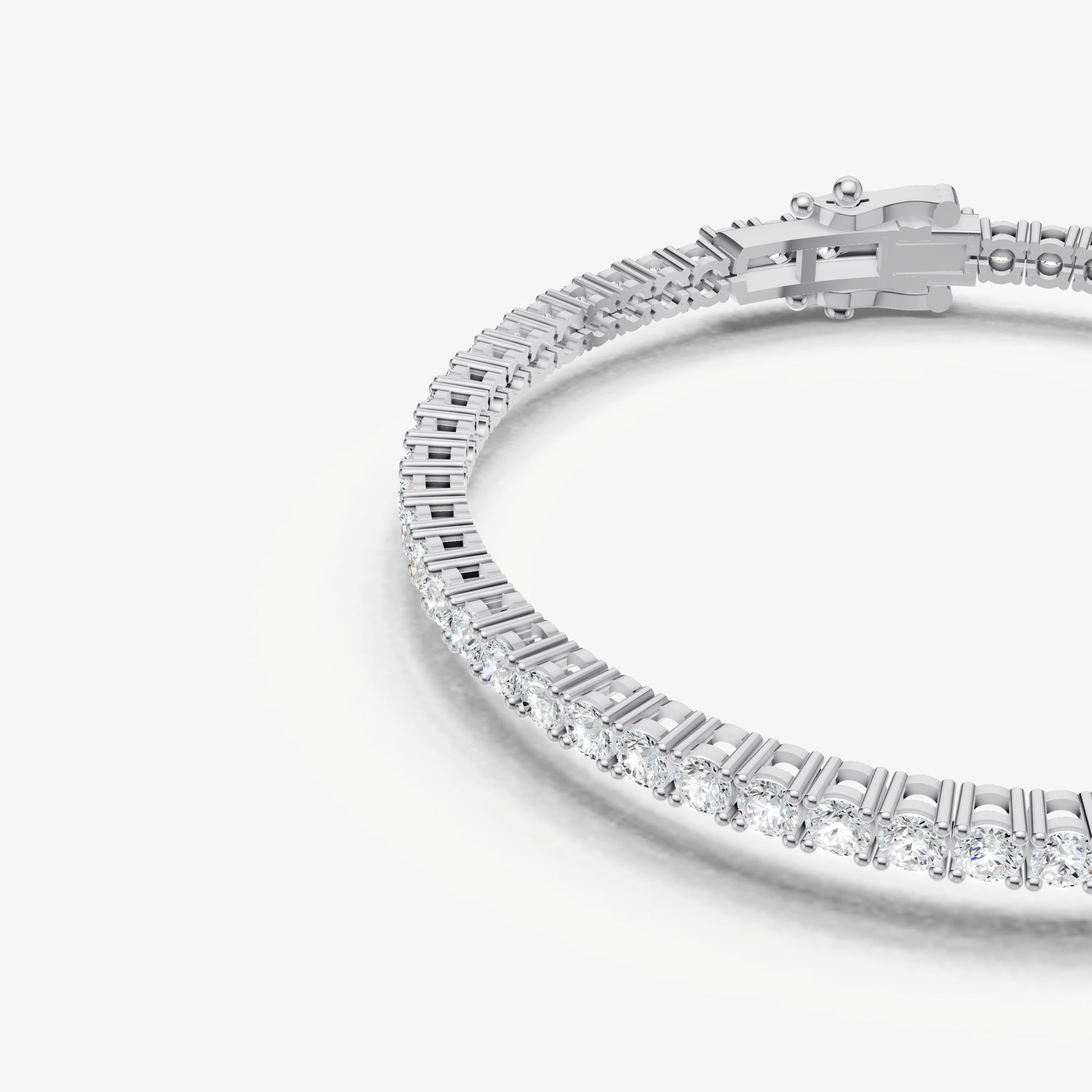 4.00ct Total Diamond Weight Tennis Bracelet