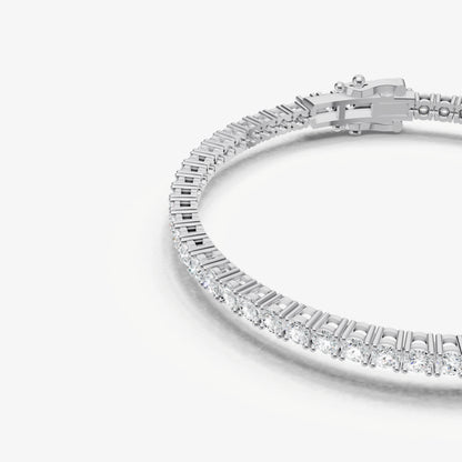 4.00ct Total Diamond Weight Tennis Bracelet