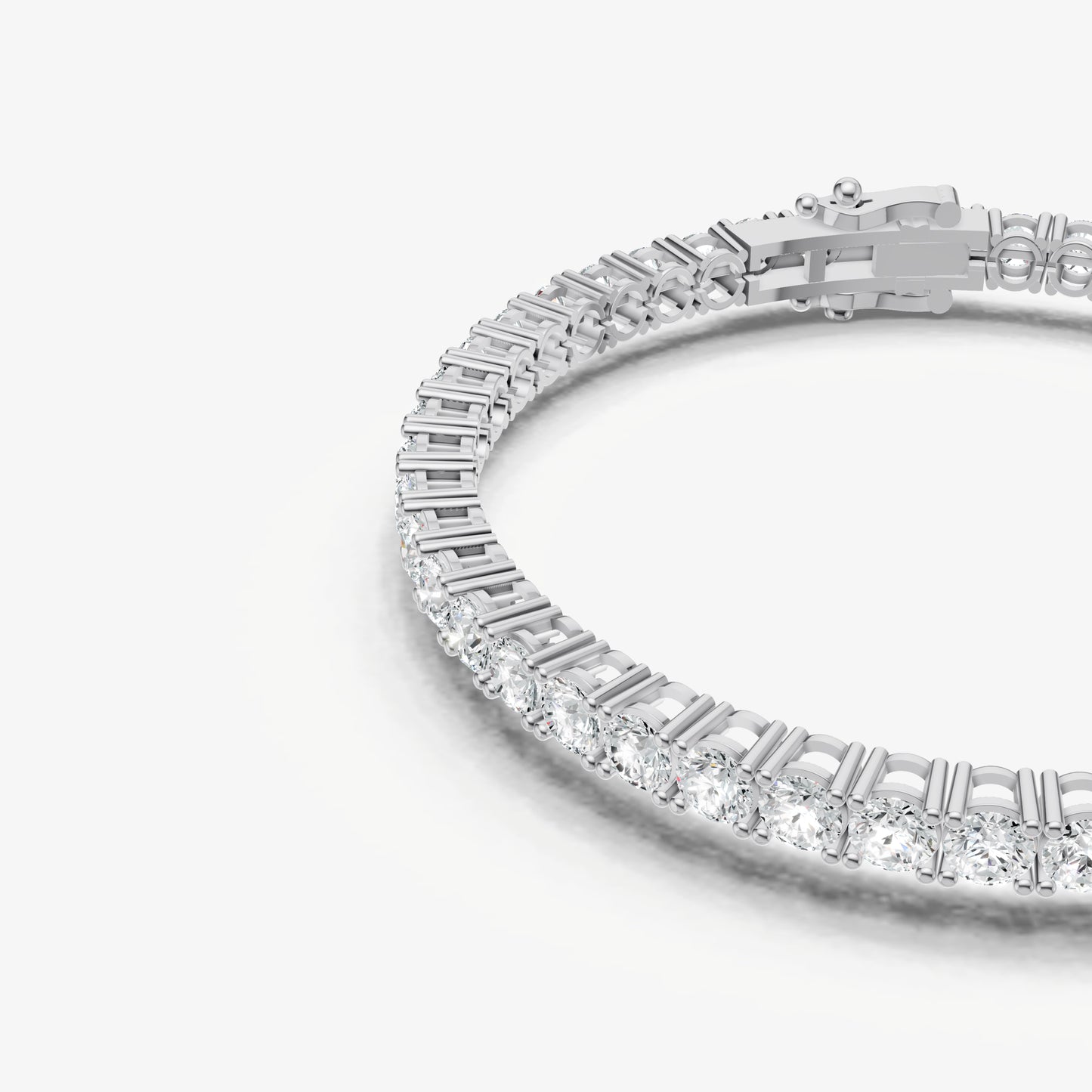 7.00ct Total Diamond Weight Tennis Bracelet