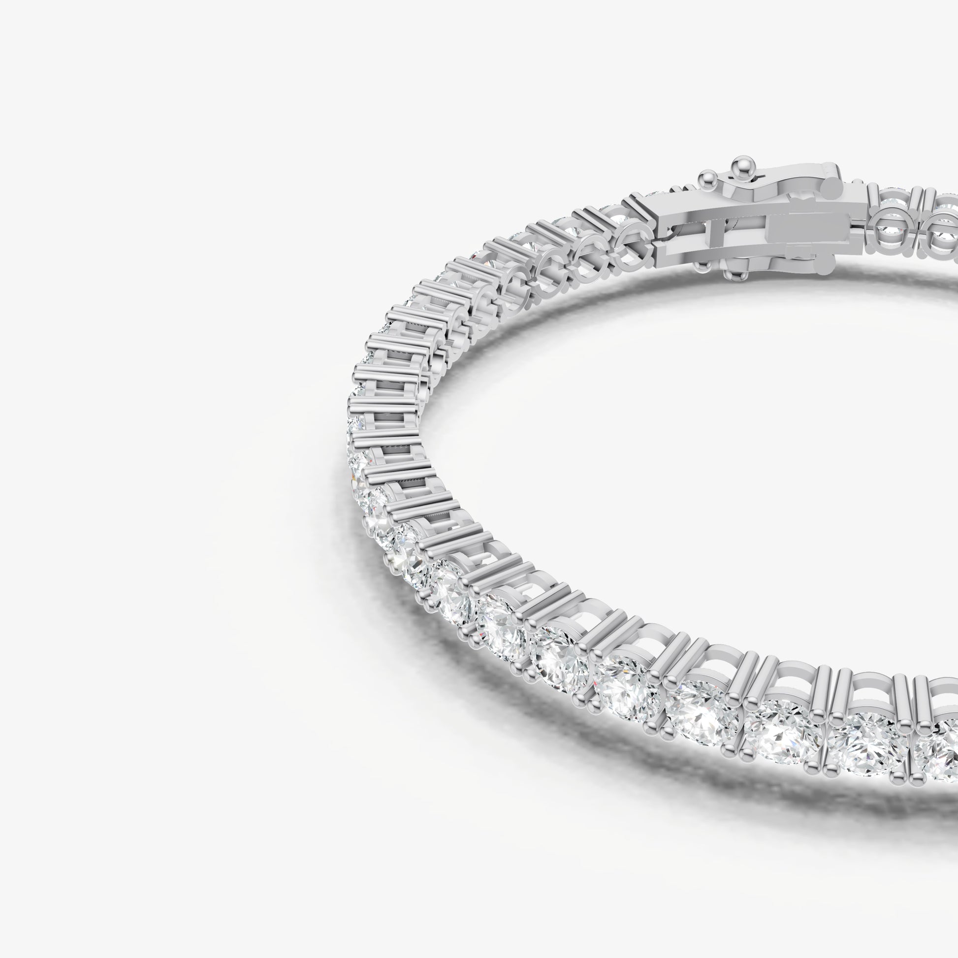 7.00ct Total Diamond Weight Tennis Bracelet