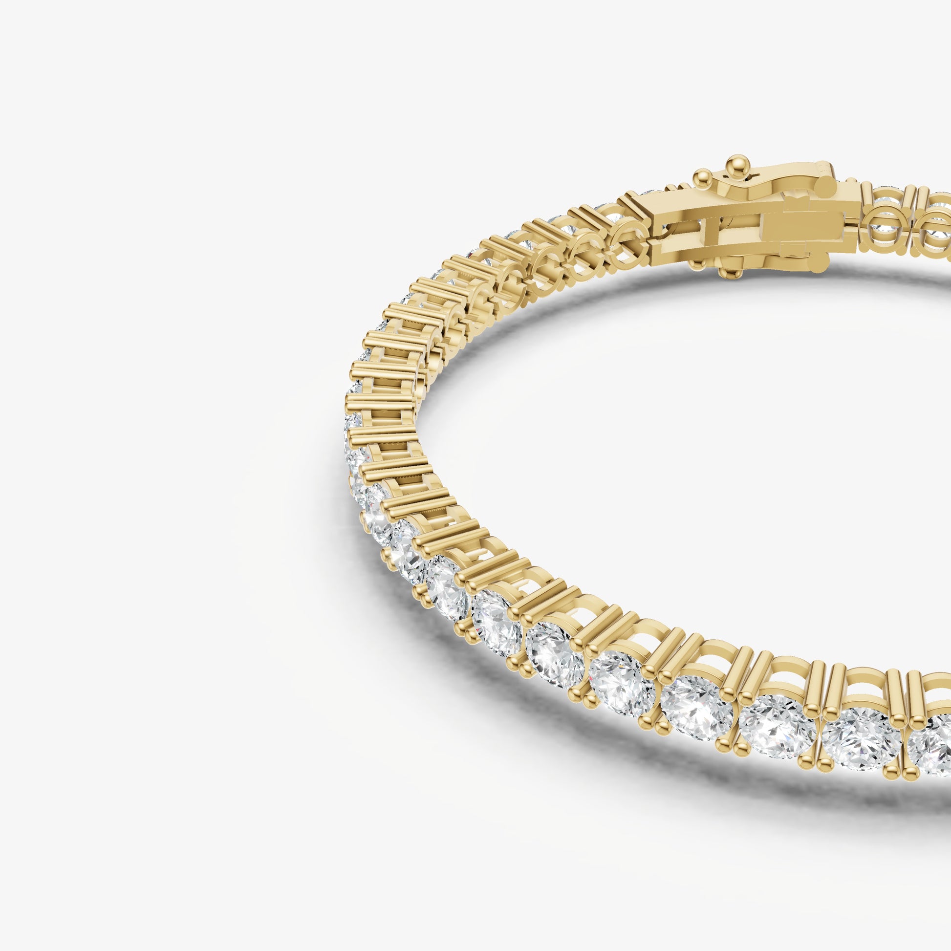 7.00ct Total Diamond Weight Tennis Bracelet