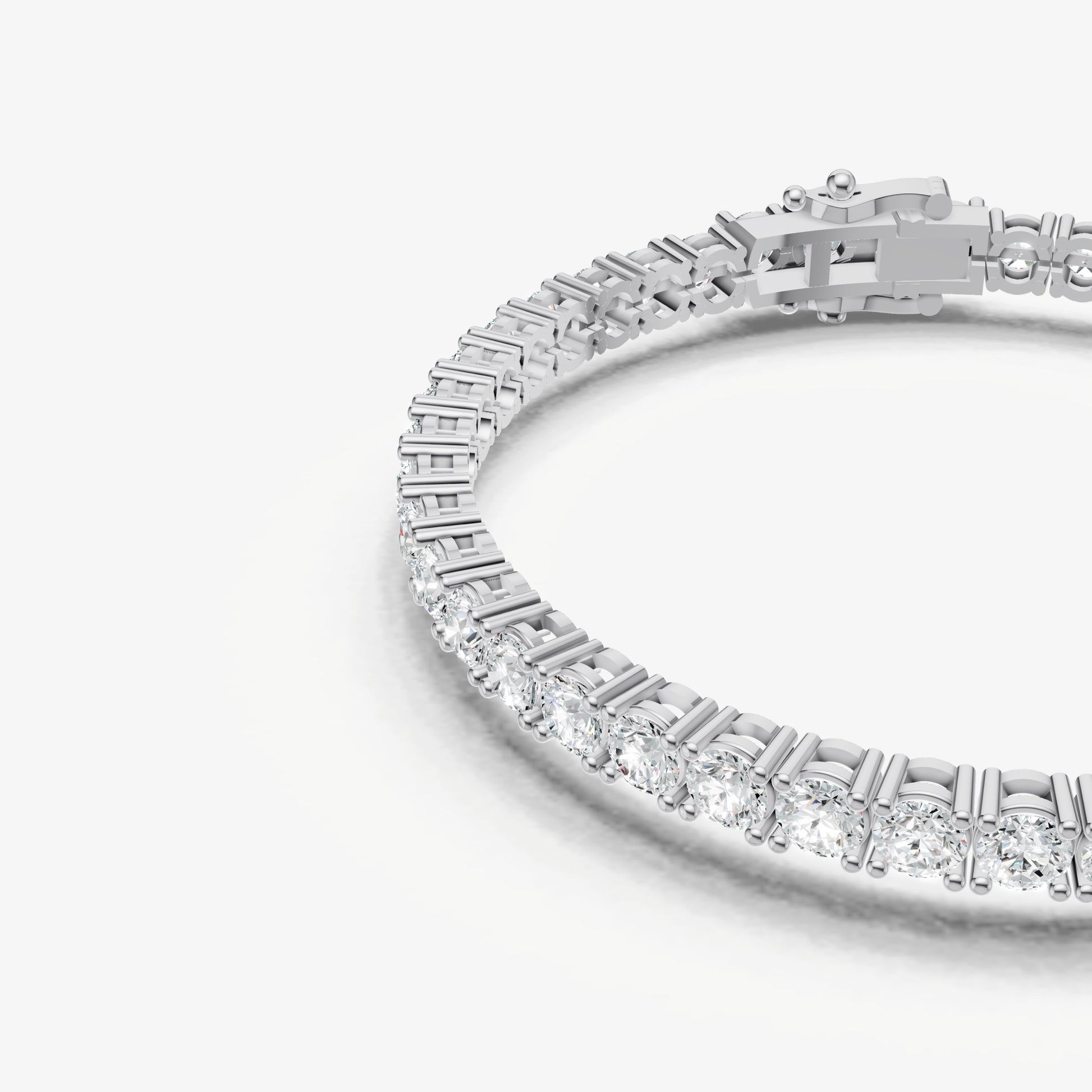 8.00ct Total Diamond Weight Tennis Bracelet