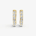 Petite 2pt Diamond Huggie Earrings Ð 8mm