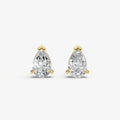 1.00ct Total Diamond Weight Pear Diamond Stud Earrings