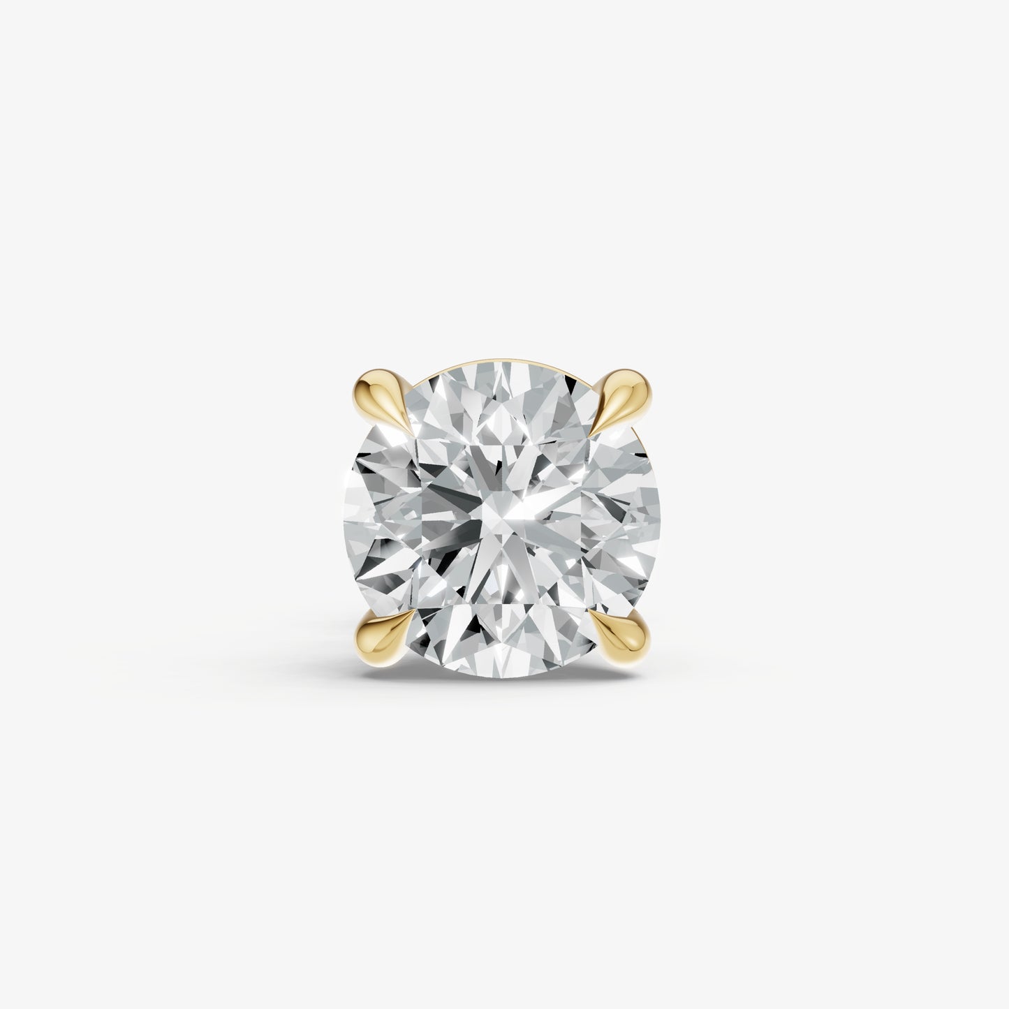 Mens Statement Single Stud - 0.50ct