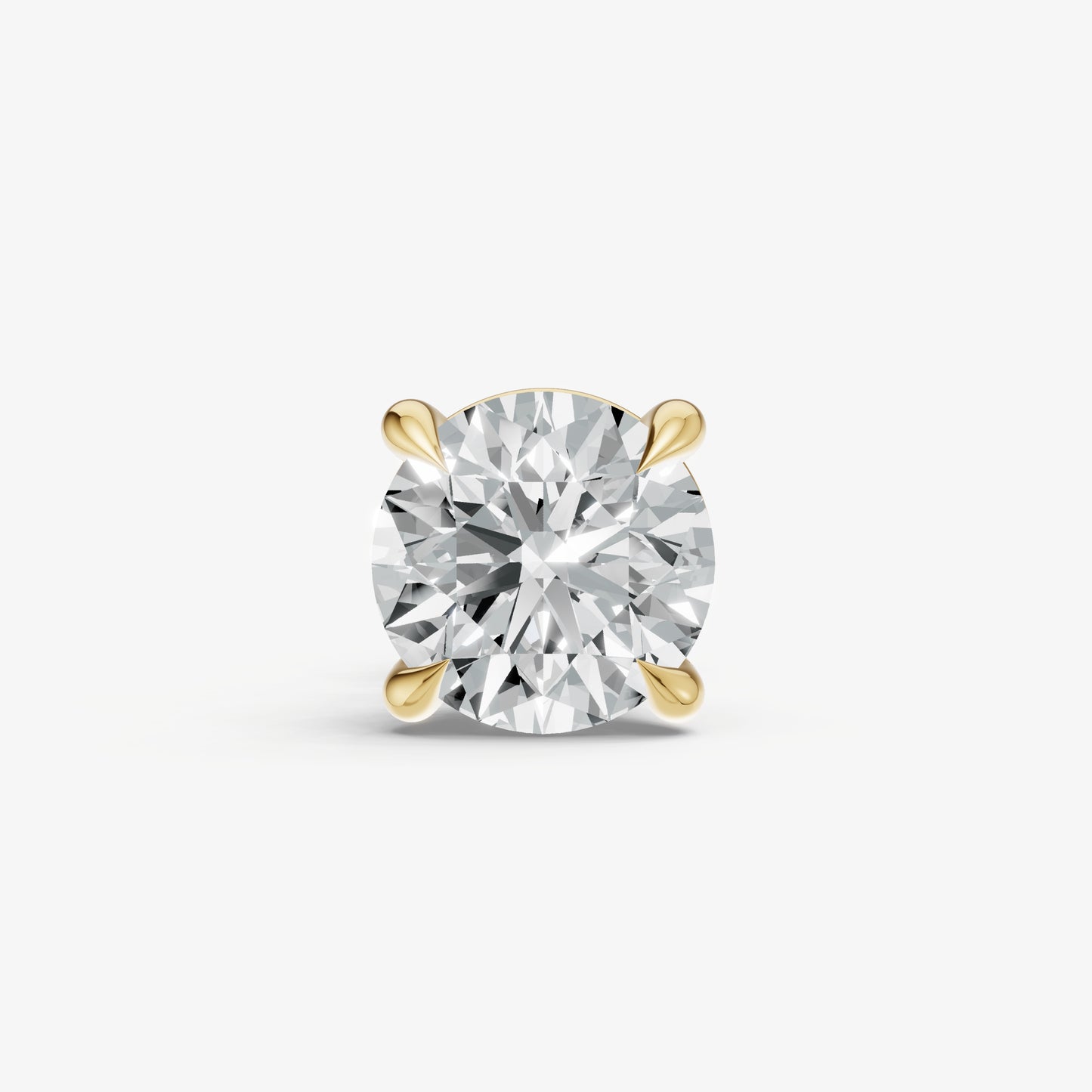 Mens Statement Single Stud - 0.50ct