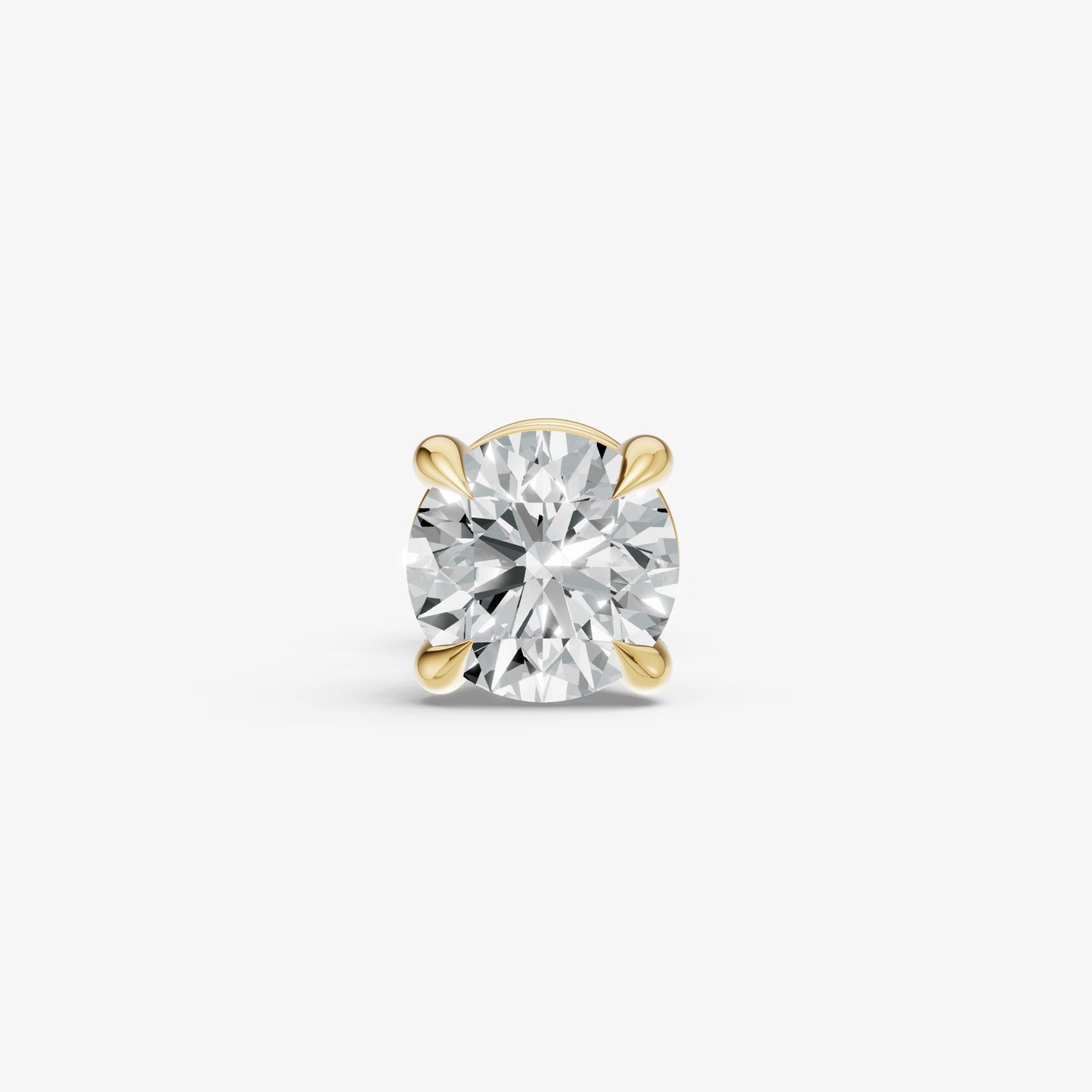 Mens Single Stud - 0.50ct