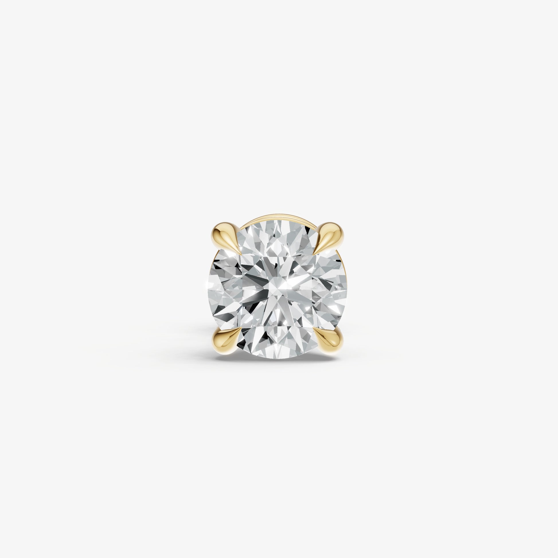 Mens Single Stud - 0.50ct