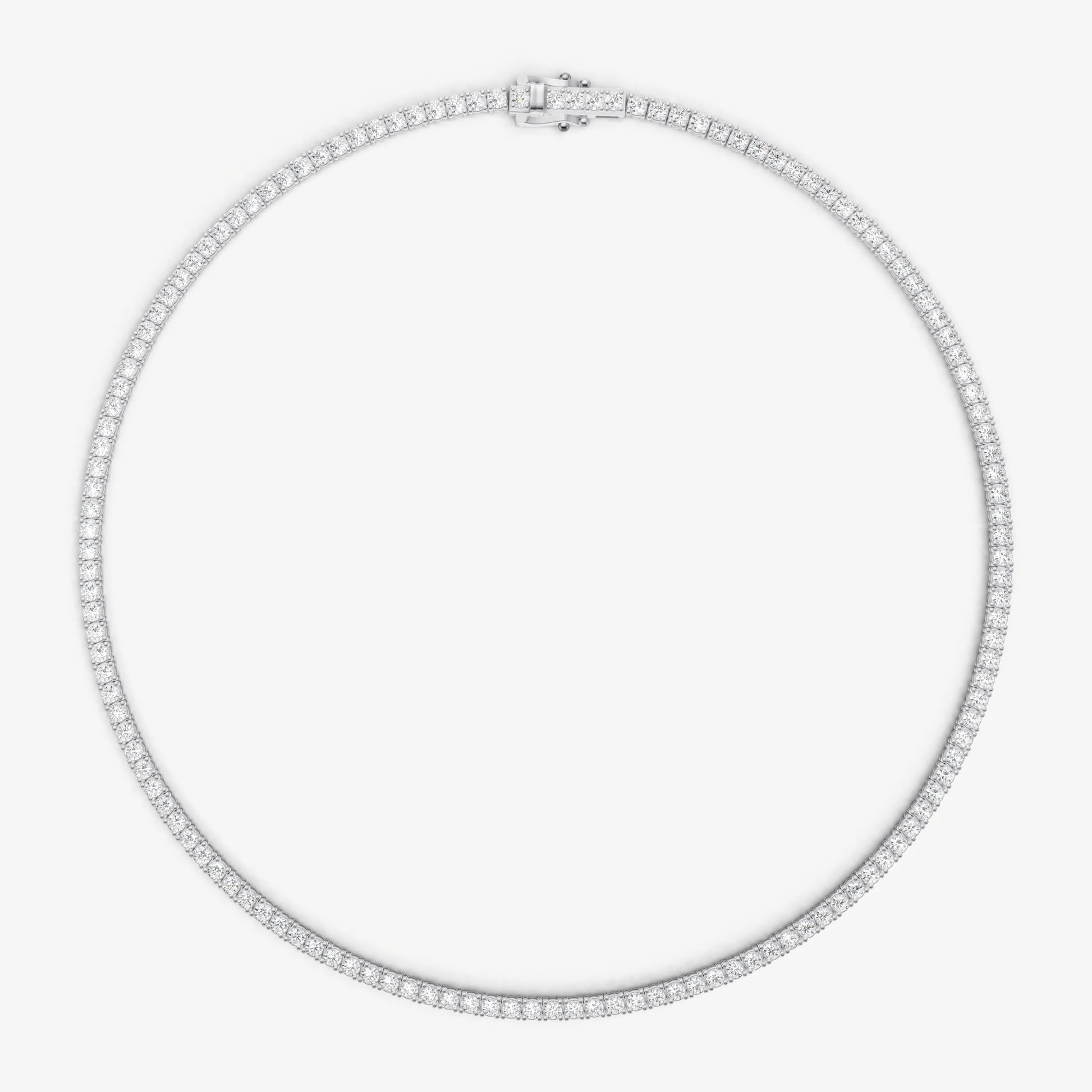 10.00ct Total Diamond Weight Tennis Necklace