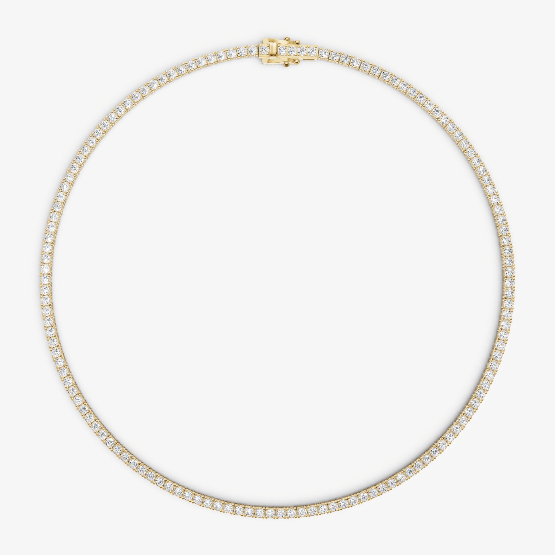 10.00ct Total Diamond Weight Tennis Necklace