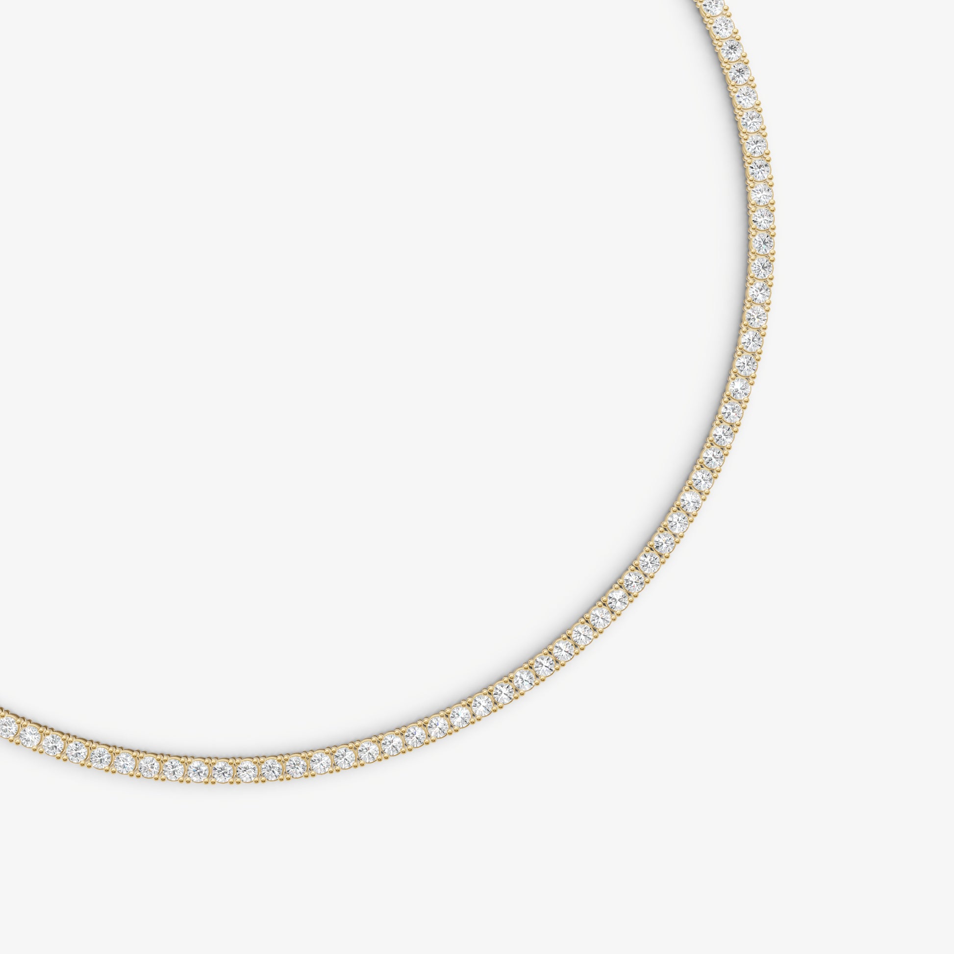10.00ct Total Diamond Weight Tennis Necklace
