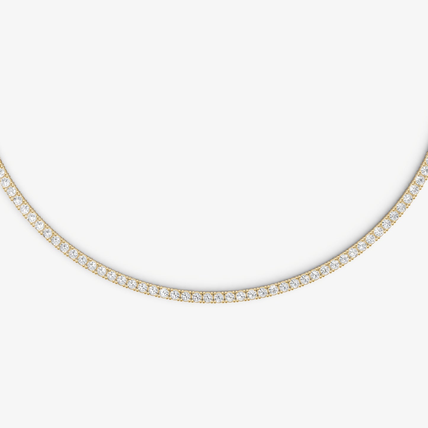 10.00ct Total Diamond Weight Tennis Necklace