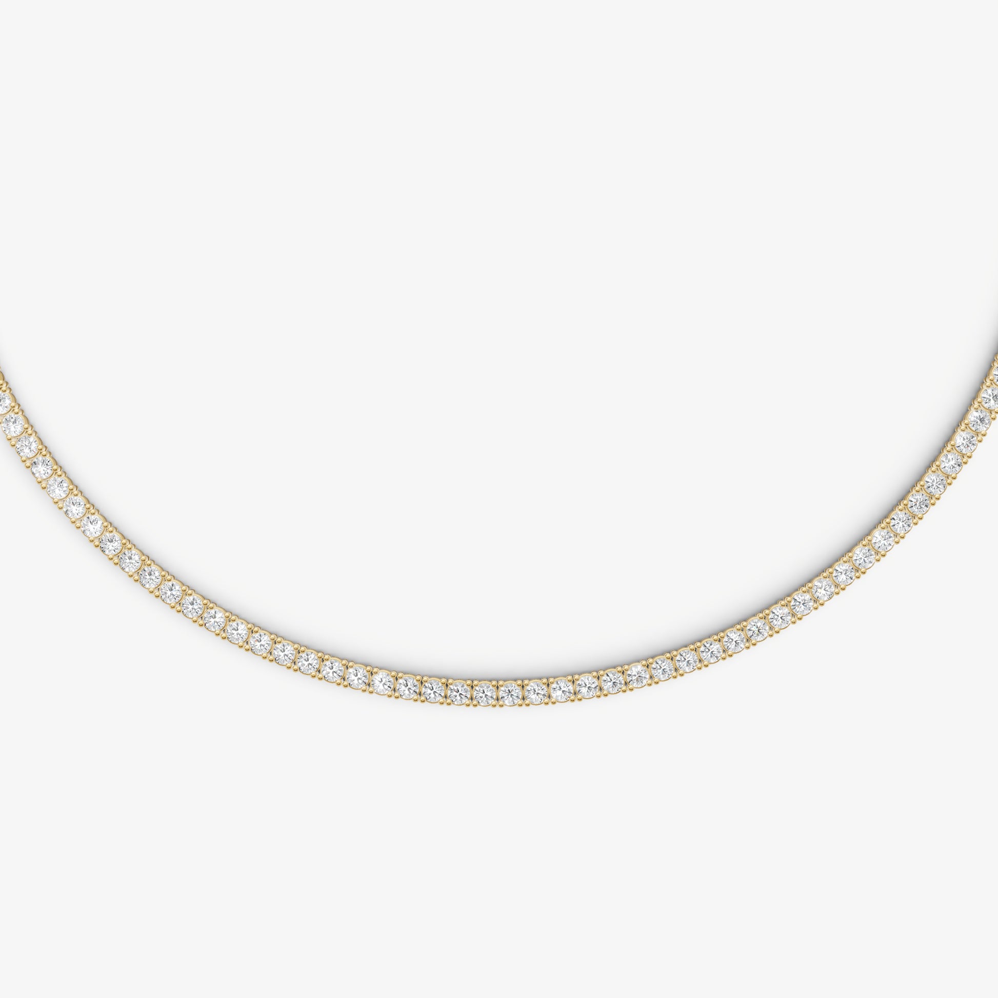 10.00ct Total Diamond Weight Tennis Necklace