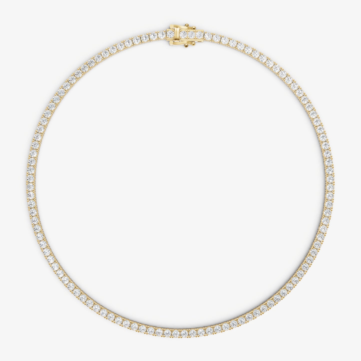 15.00ct Total Diamond Weight Tennis Necklace