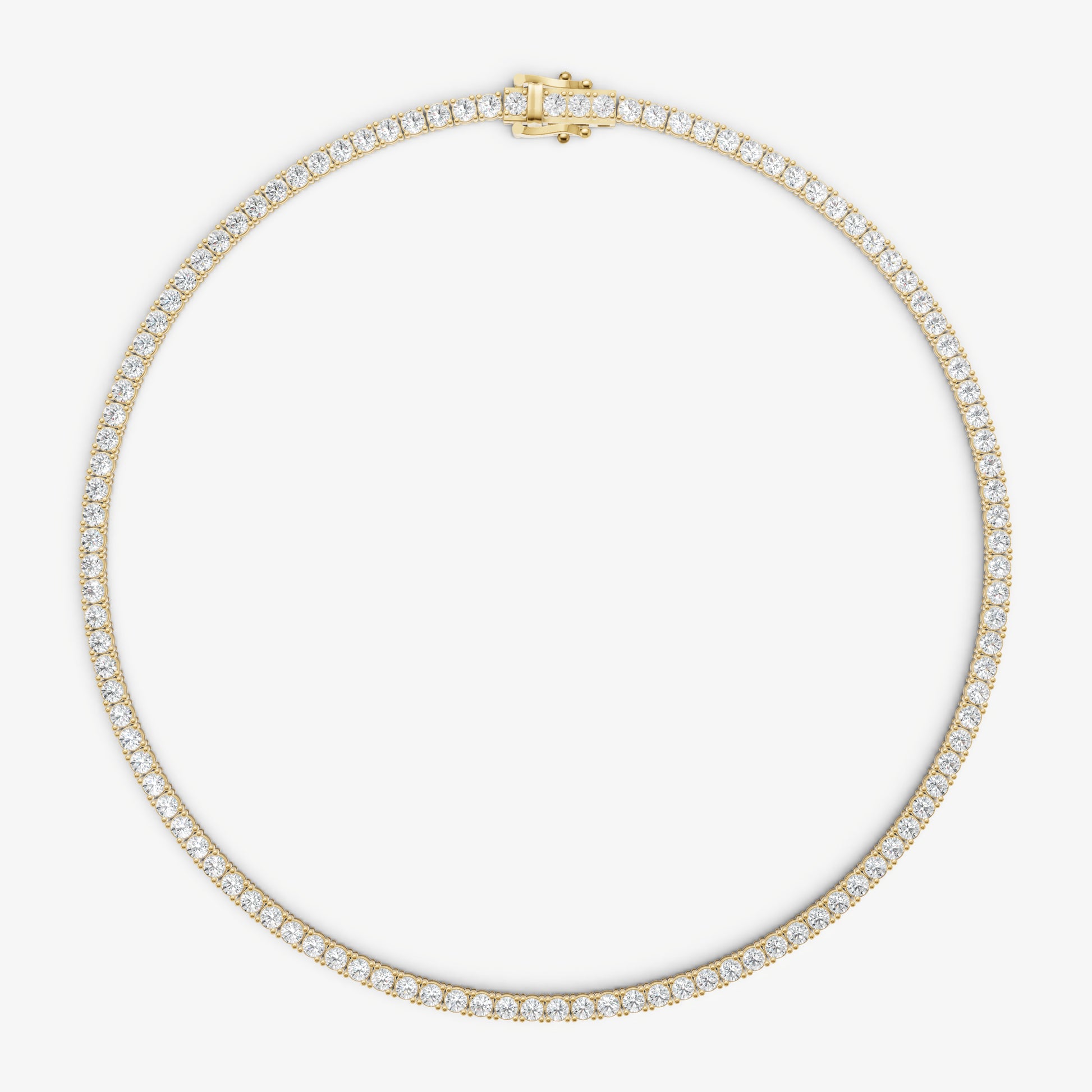 15.00ct Total Diamond Weight Tennis Necklace