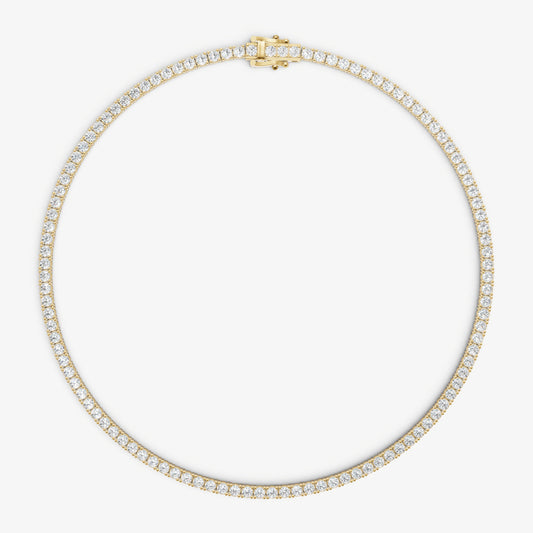 15.00ct Total Diamond Weight Tennis Necklace
