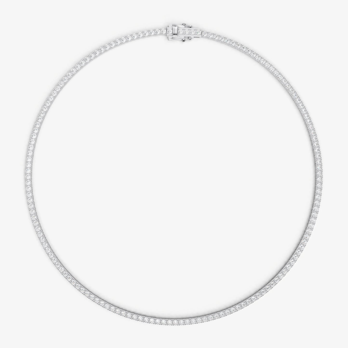 8.00ct Total Diamond Weight Tennis Necklace