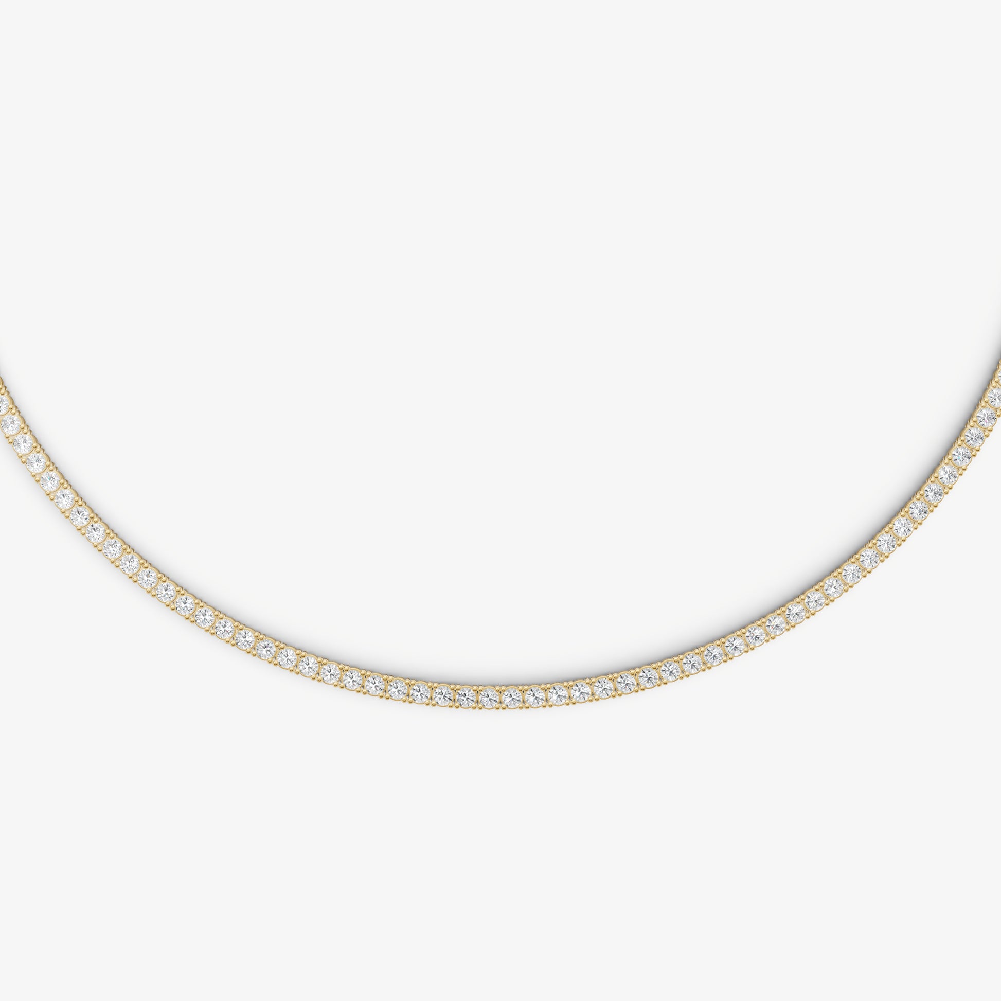 8.00ct Total Diamond Weight Tennis Necklace