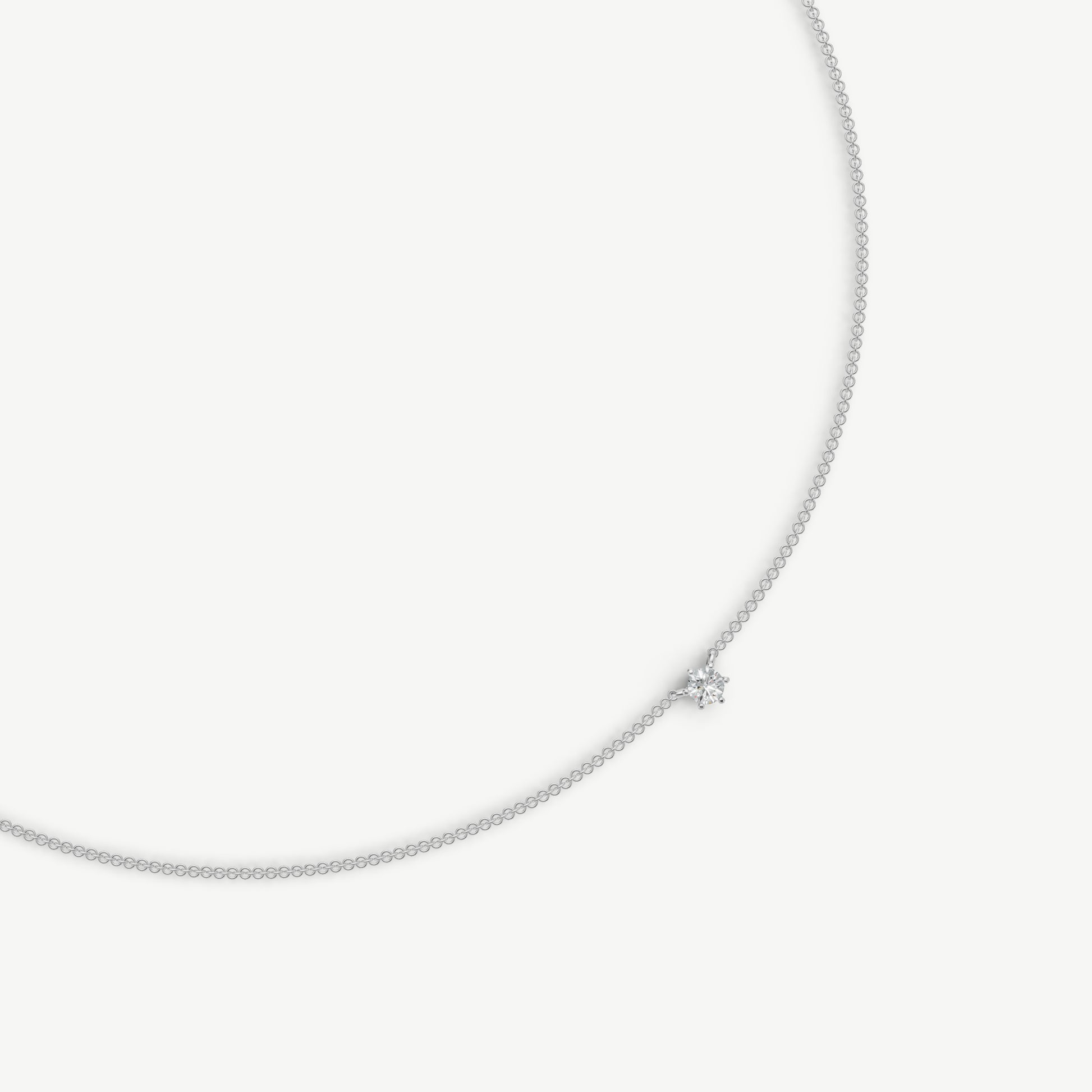 0.30ct Floating Diamond Necklace