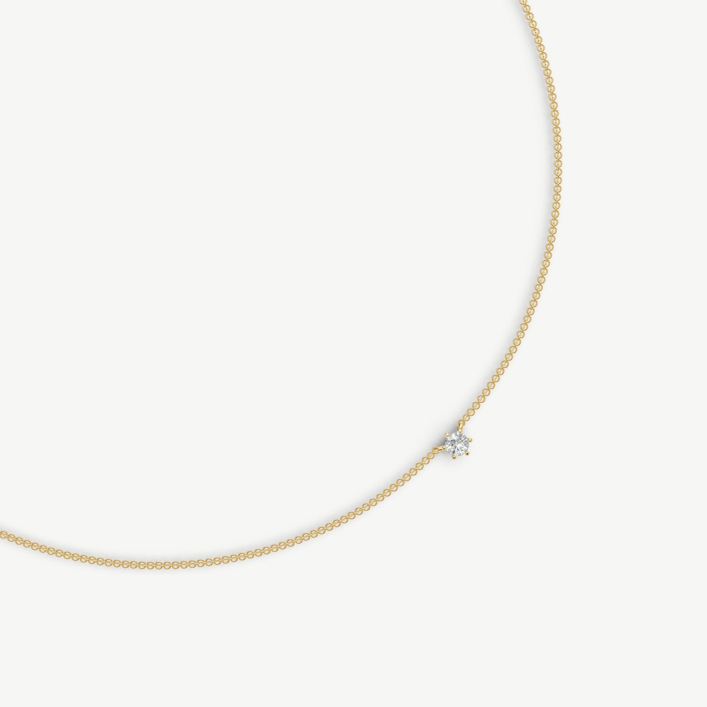 0.30ct Floating Diamond Necklace
