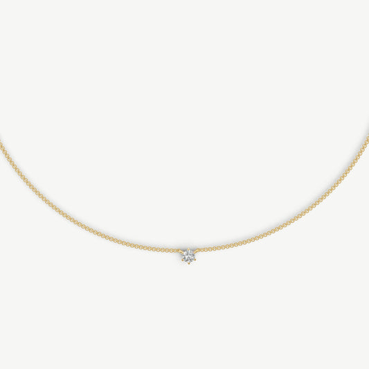 0.30ct Floating Diamond Necklace