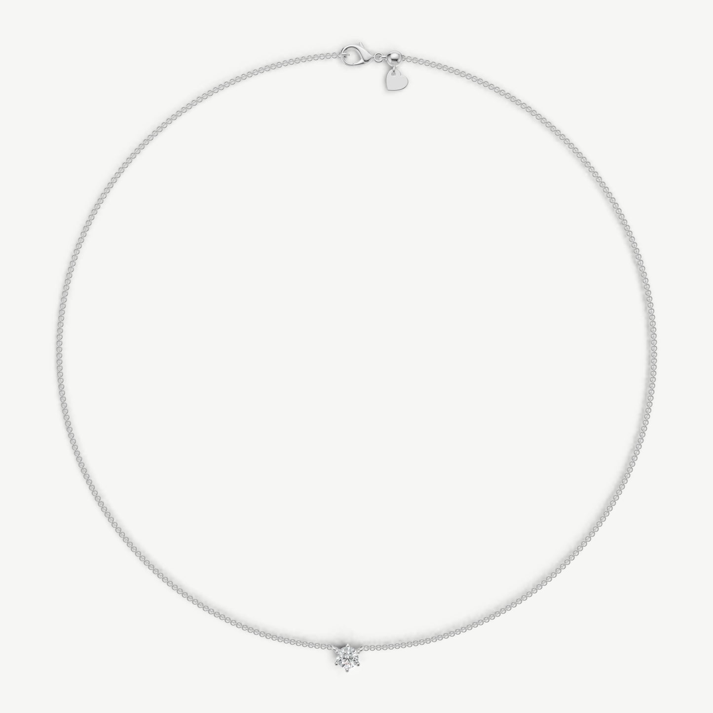 0.50ct Floating Diamond Necklace