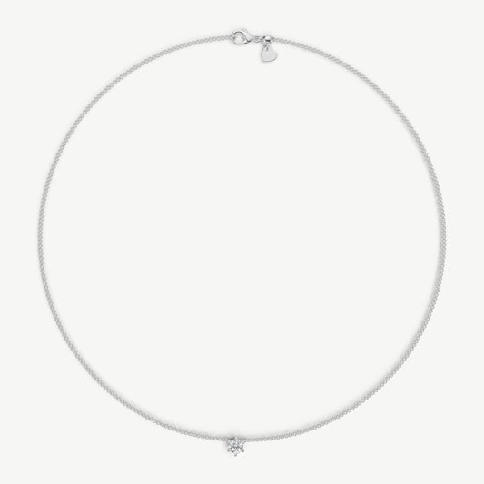 0.50ct Floating Diamond Necklace