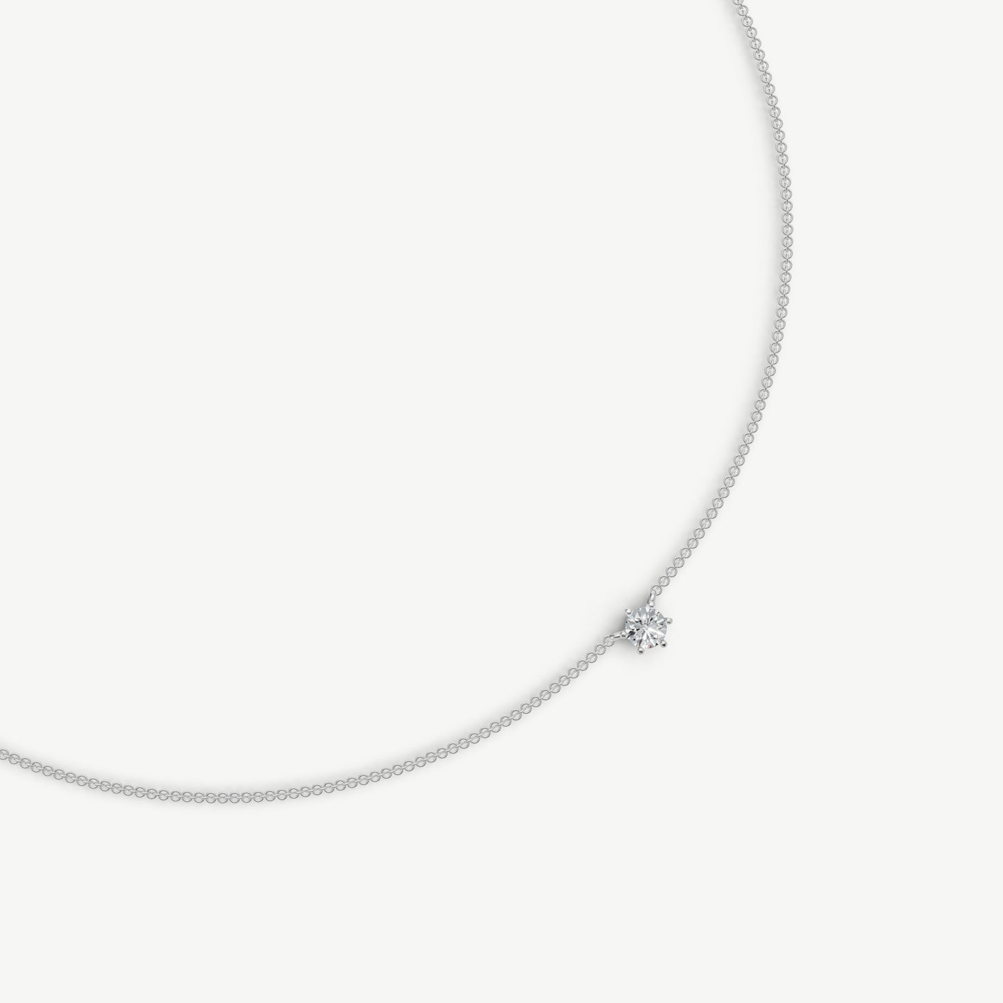 0.50ct Floating Diamond Necklace