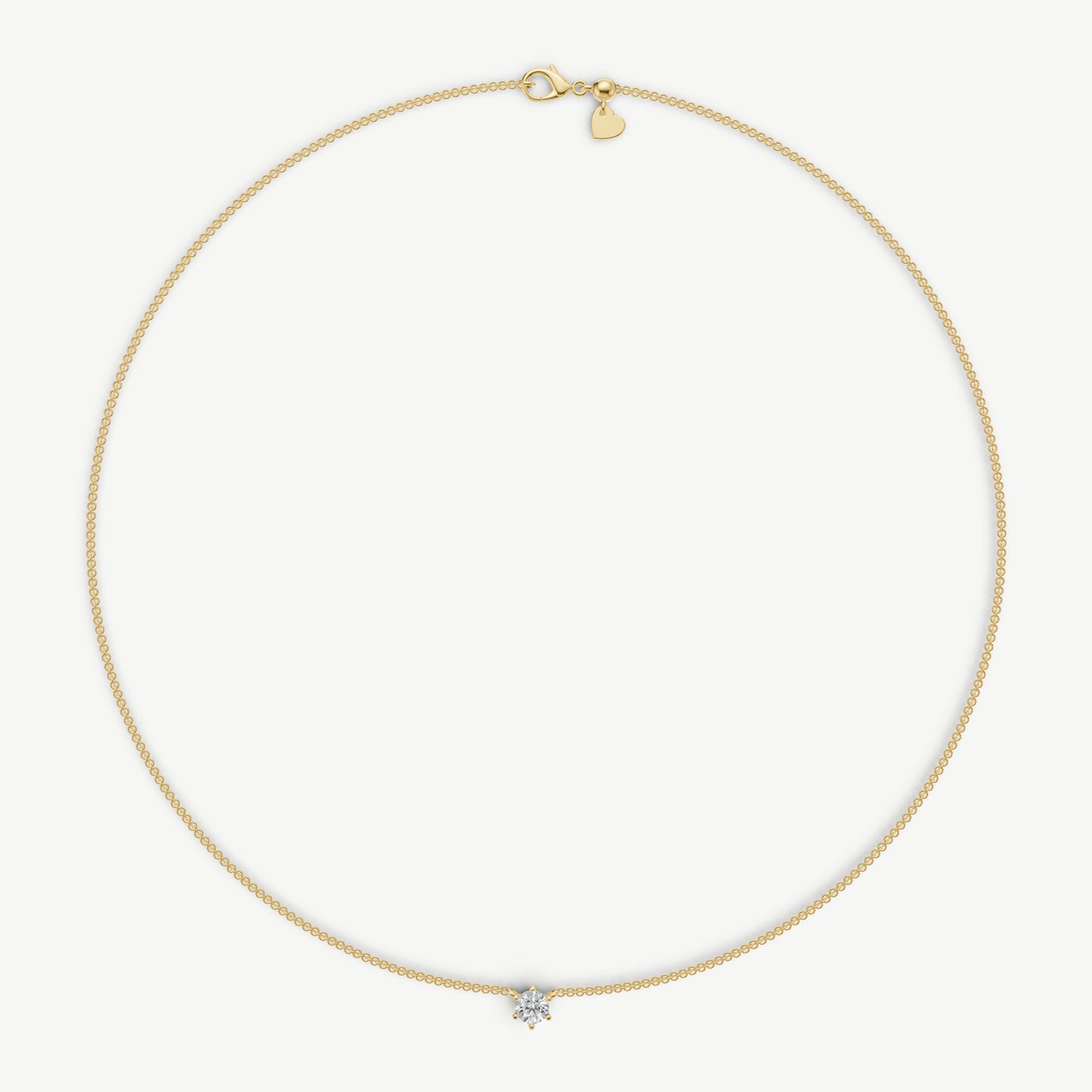 0.50ct Floating Diamond Necklace