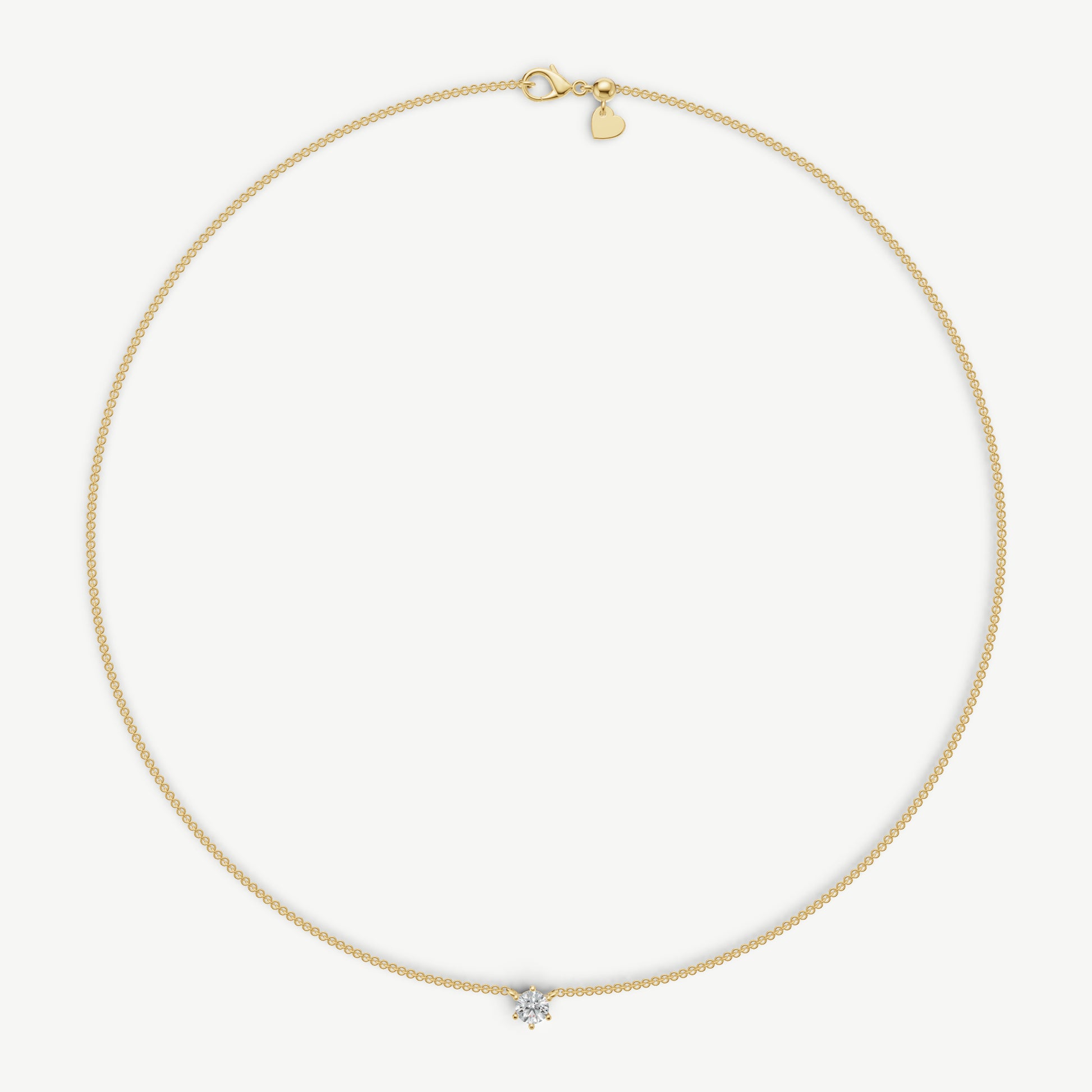 0.50ct Floating Diamond Necklace