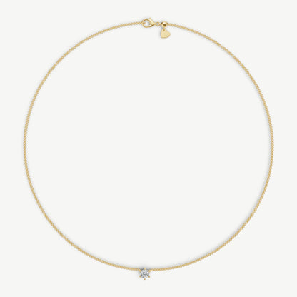 0.50ct Floating Diamond Necklace
