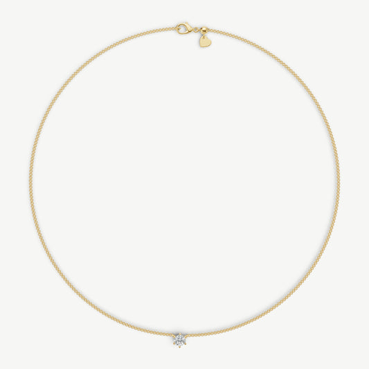 0.50ct Floating Diamond Necklace