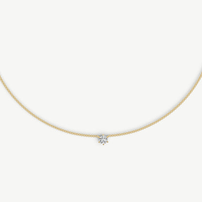 0.50ct Floating Diamond Necklace