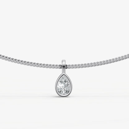 0.50ct Bezel Set Diamond Pendant