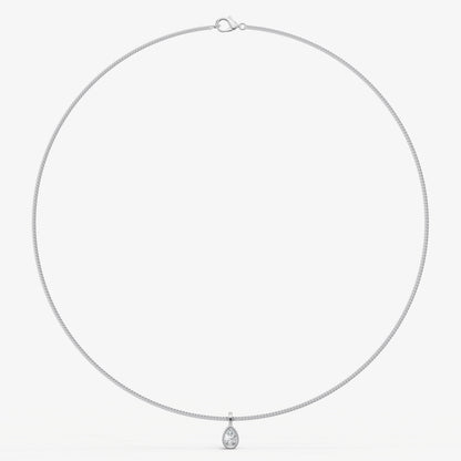 0.50ct Bezel Set Diamond Pendant