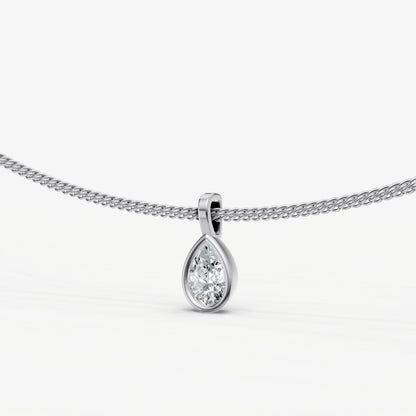 0.50ct Bezel Set Diamond Pendant