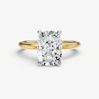 Old Miner Cluster Diamond Engagement Ring