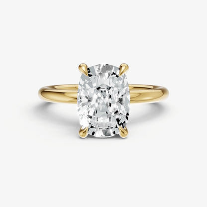 Old Miner Cluster Diamond Engagement Ring