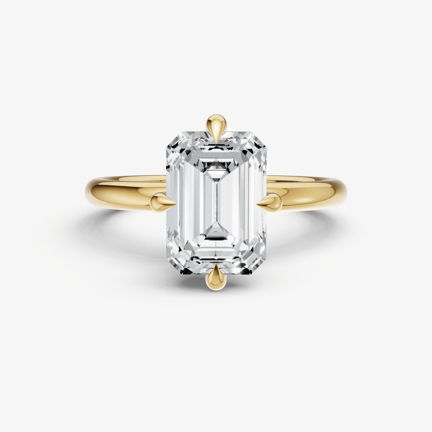 Emerald Compassss Claw Solitaire