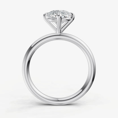 Elongated Cushion Compassss Claw Solitaire