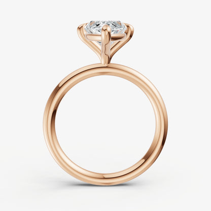 Marquise Compassss Claw Solitaire