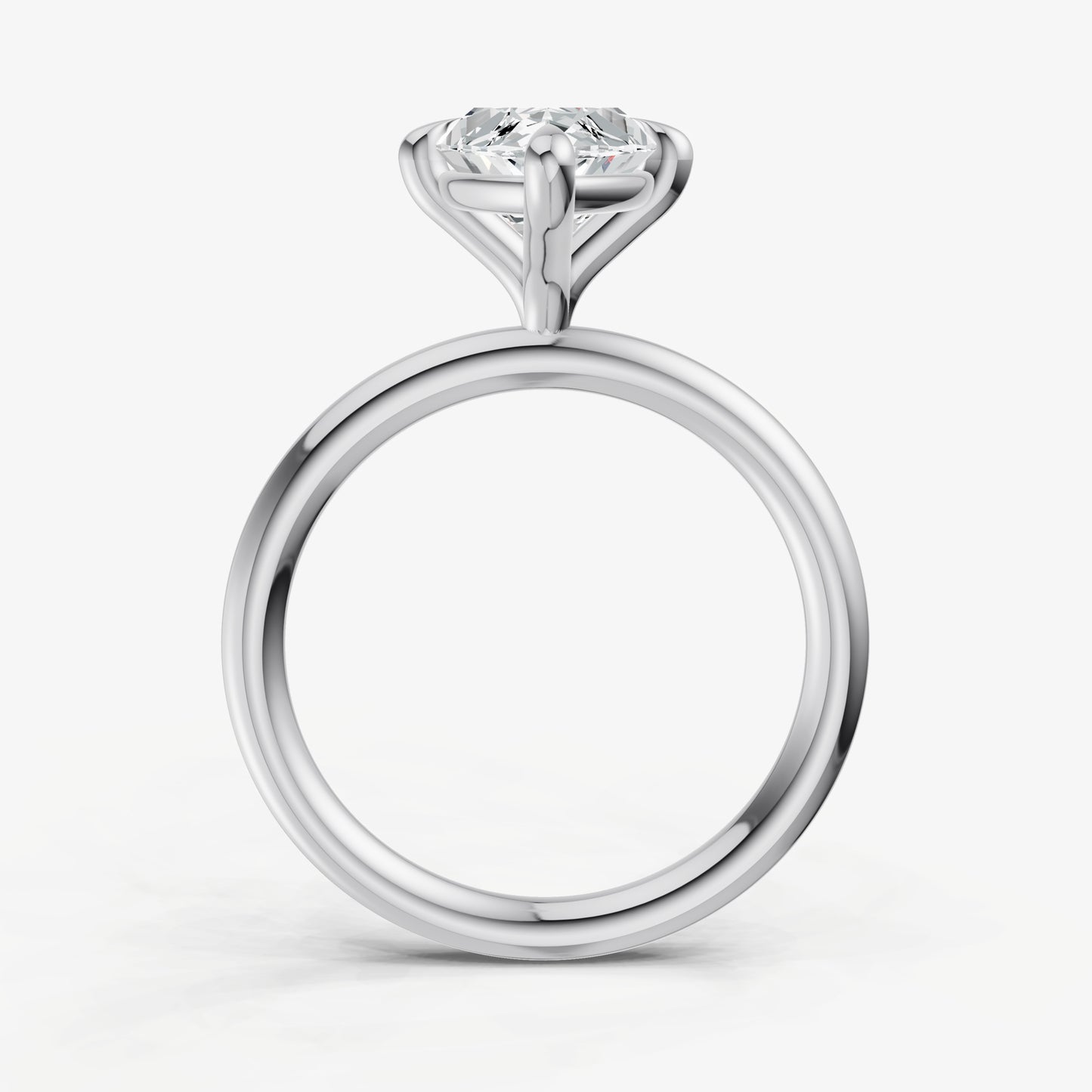 Marquise Compassss Claw Solitaire