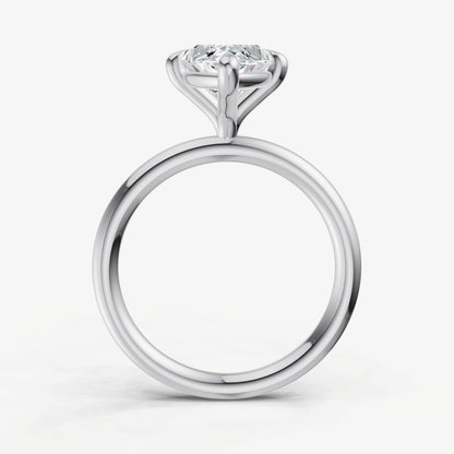Marquise Compassss Claw Solitaire