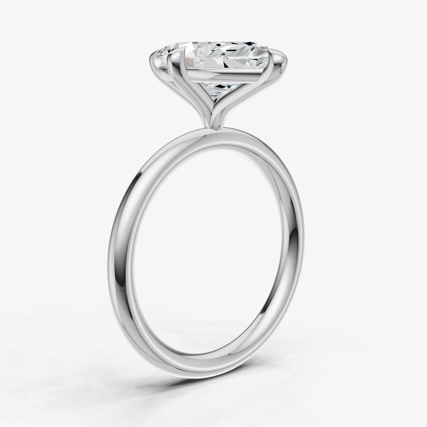 Marquise Compassss Claw Solitaire