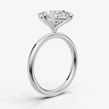 Marquise Compassss Claw Solitaire