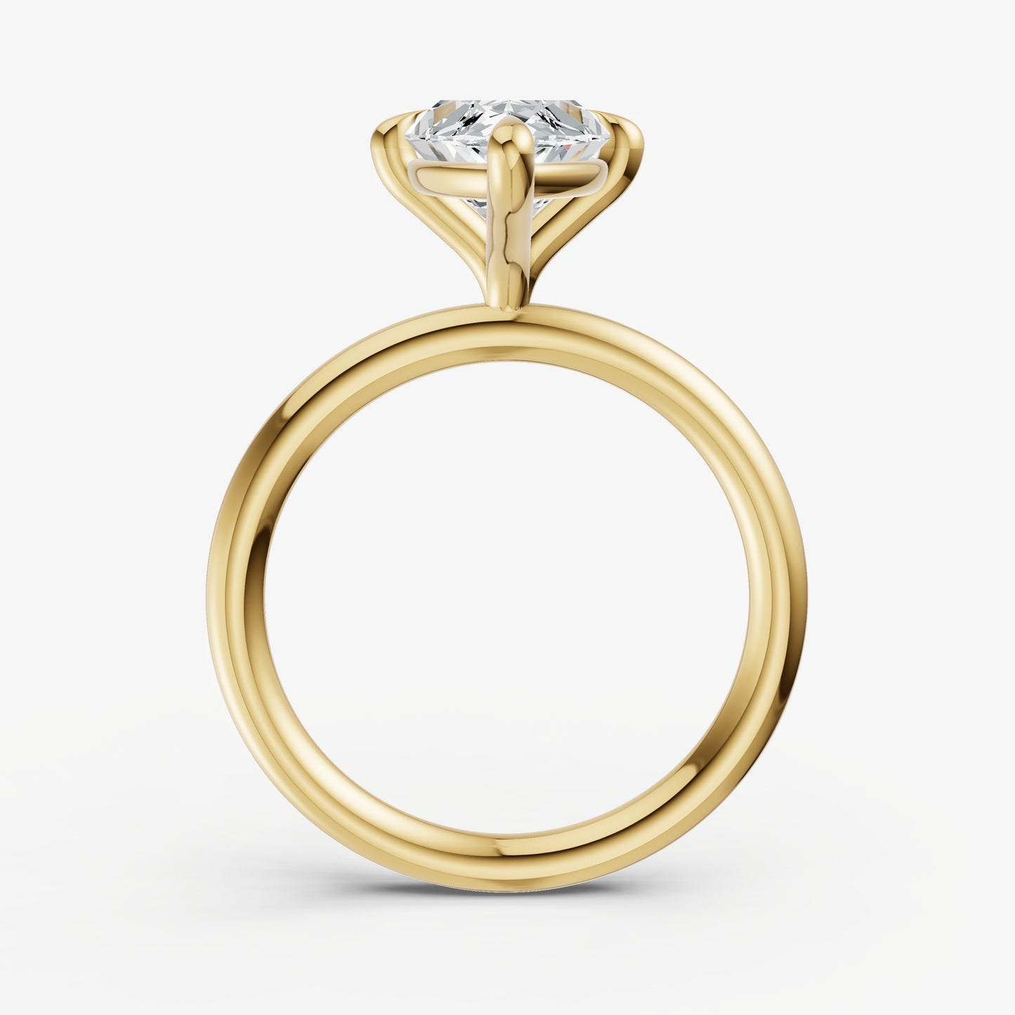 Marquise Compassss Claw Solitaire