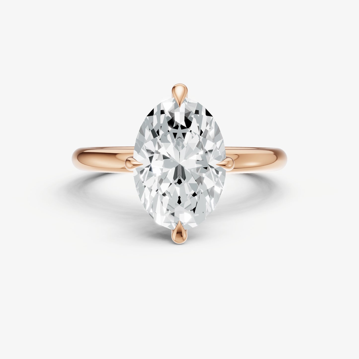 Oval Compassss Claw Solitaire