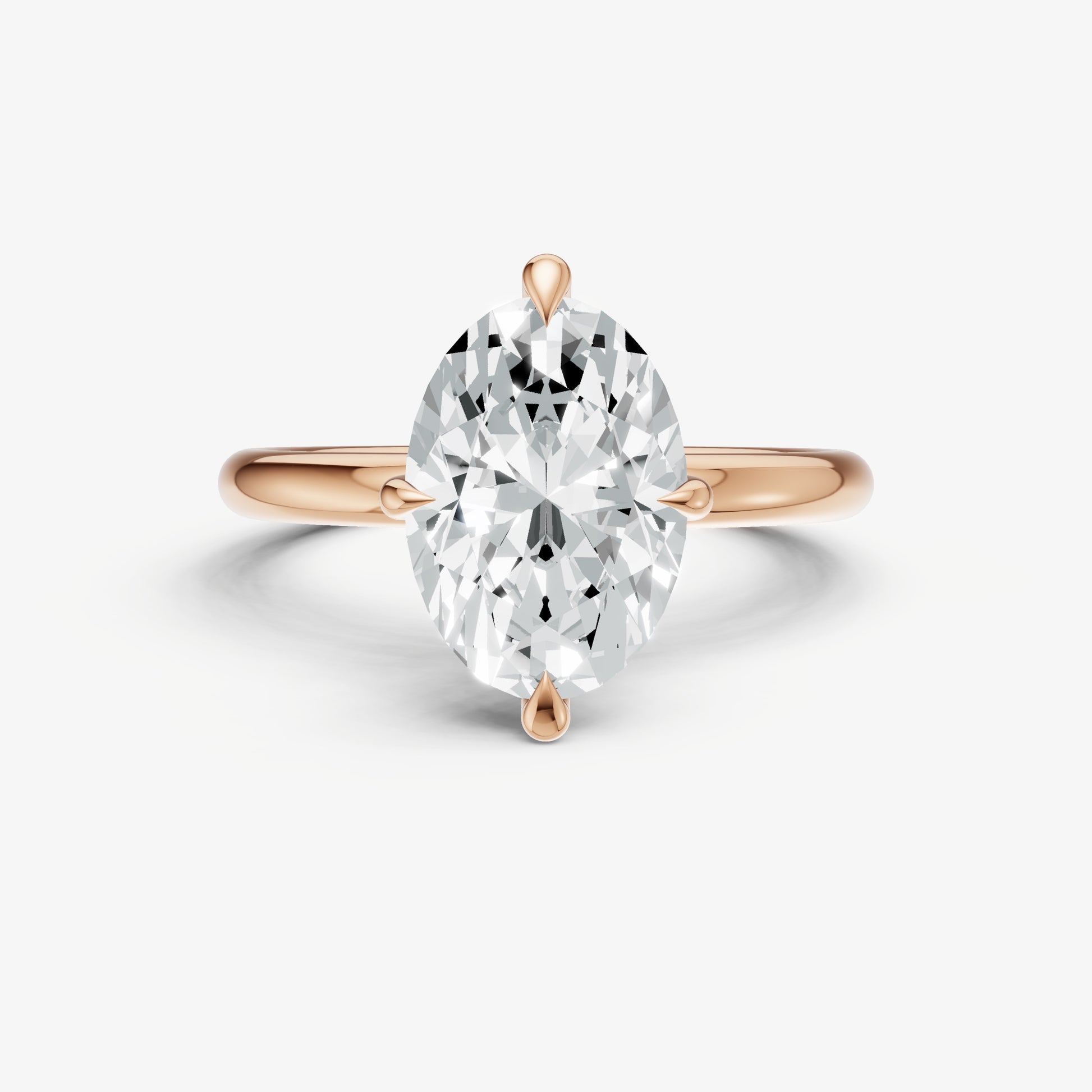 Oval Compassss Claw Solitaire